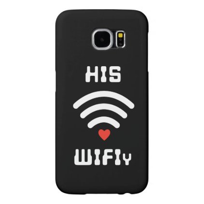 Geek Couple His WIFIy Collection Samsung Galaxy S6 Case
