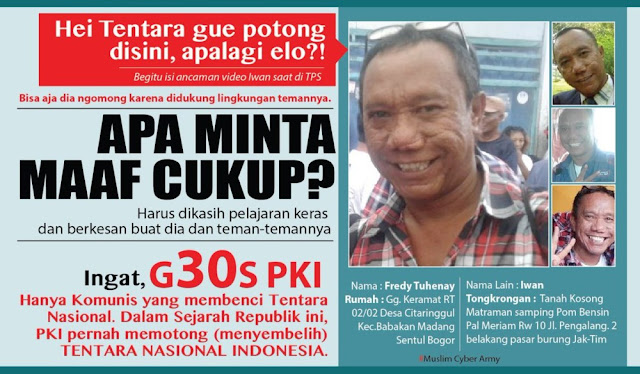 Banyak Prajurit Marah Kepada Iwan Bopeng, TNI-AD: Wajar Saja!