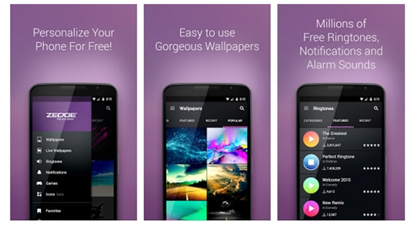 ZEDGE™-Ringtones-&-Wallpapers--useful Android apps