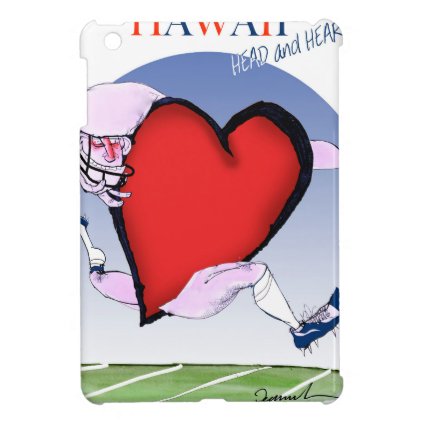 hawaii head heart, tony fernandes iPad mini cases