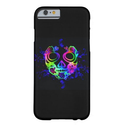 Skull design barely there iPhone 6 case