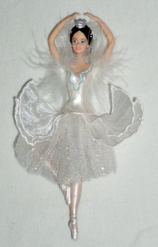 Barbie as the Swan Queen in Swan Lake (Caucasian) - Porcelain Ornament - 1998
