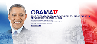 Thousands sign for Barack Obama to run for President of France