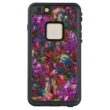 iPhone 6/6s Plus Case Floral Stained Glass