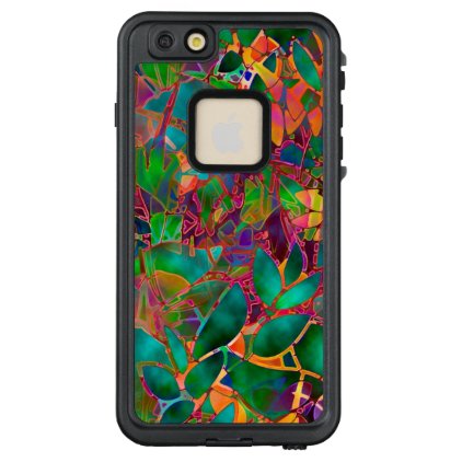 iPhone 6/6s Plus Case Floral Stained Glass