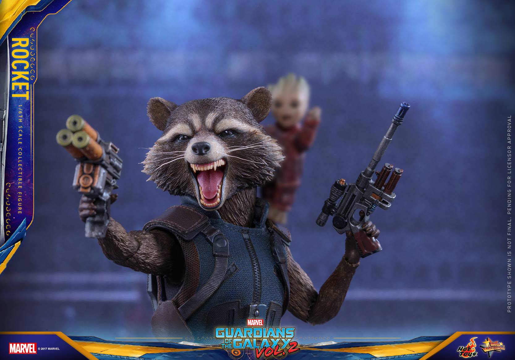GOTG Vol. 2 - 1/6th scale Rocket Collectible Figure