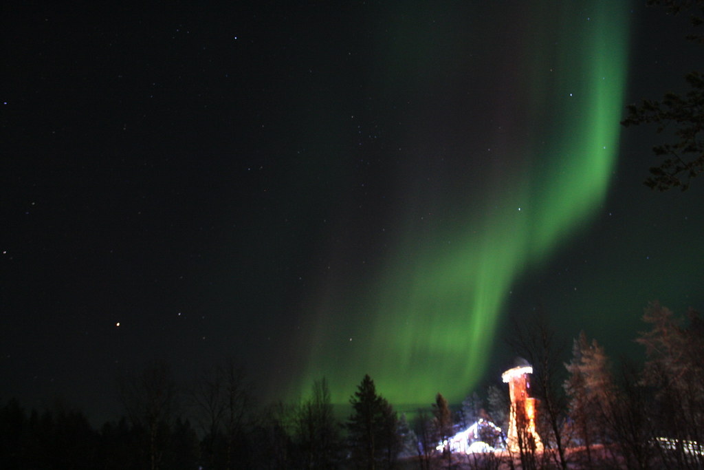 Aurora Borealis in Kakslauttanen,Finland