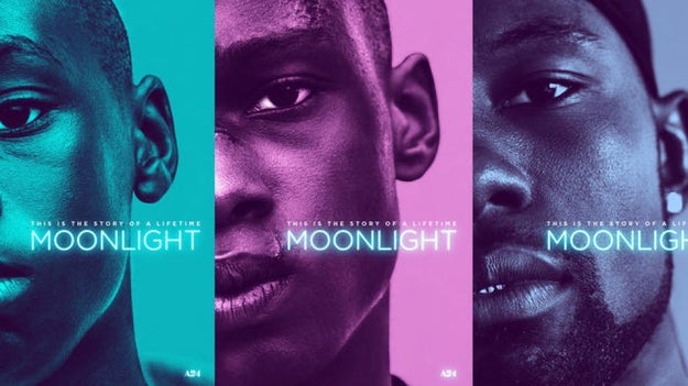 Academy Award-nominated Moonlight is a film that follows its main character, Chiron, through the different stages of his life.