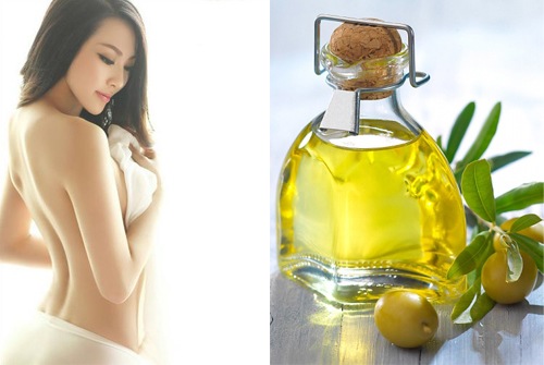 Để làm trắng da thoa dầu oliu là phương pháp làm đẹp đơn giản nhất