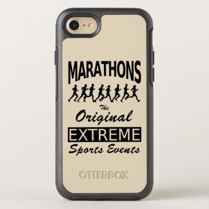 MARATHONS, the original extreme sports events OtterBox Symmetry iPhone 7 Case