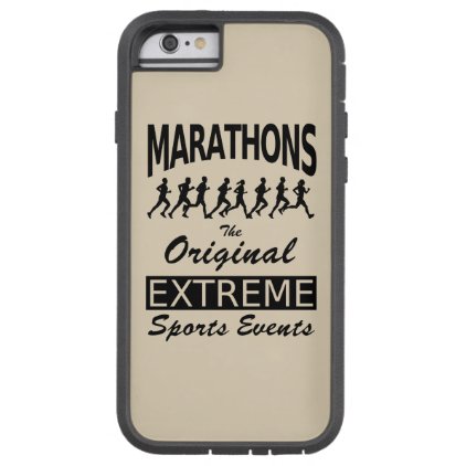 MARATHONS, the original extreme sports events Tough Xtreme iPhone 6 Case