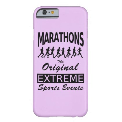 MARATHONS, the original extreme sports events Barely There iPhone 6 Case