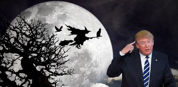 donald trump,witch