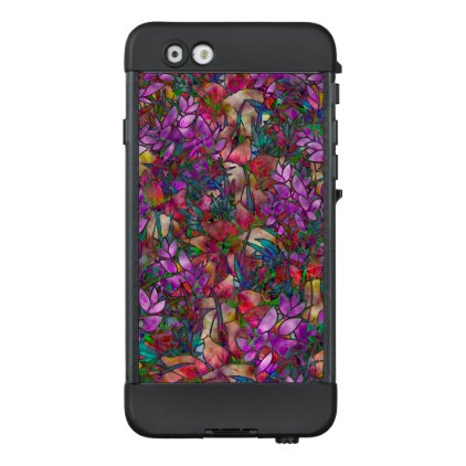 iPhone 6 Case Floral Abstract Stained Glass