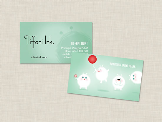 Tiffani Ink Business Card Inspiration
