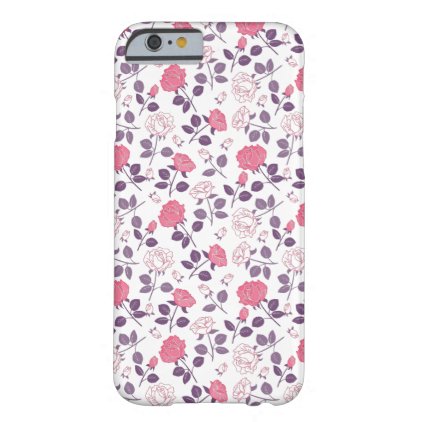 Pink roses pattern Iphone case