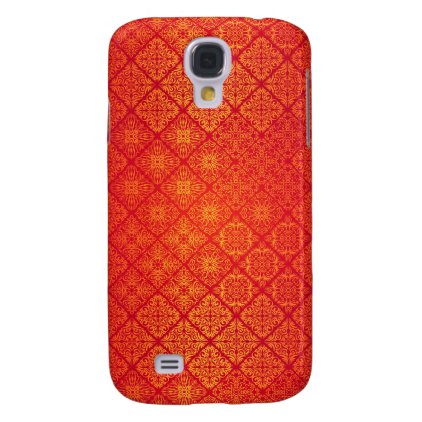 Floral luxury royal antique pattern galaxy s4 cover