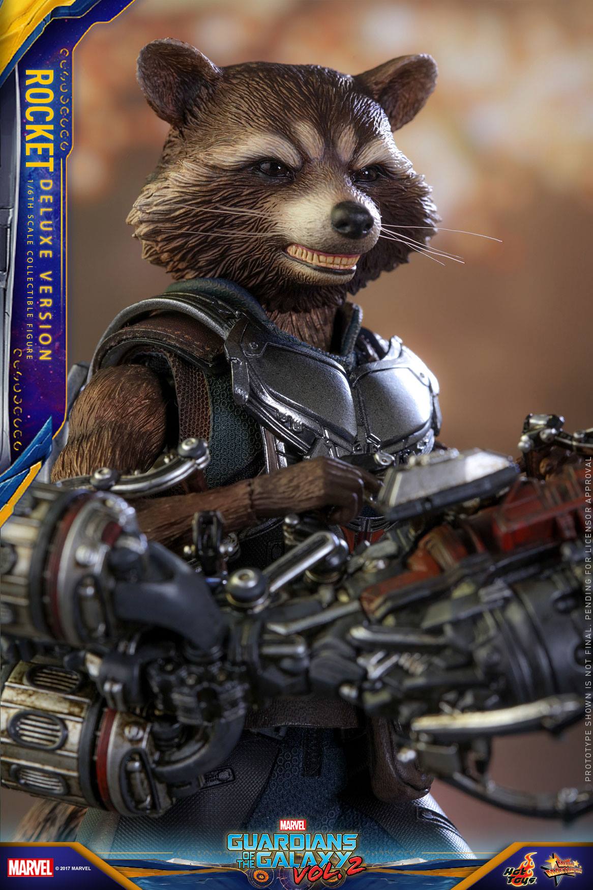GOTG Vol. 2 - 1/6th scale Rocket Collectible Figure (Deluxe Ver.).