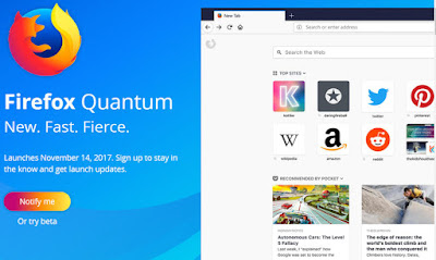 Download Mozilla Firefox Quantum Update Terbaru 2017