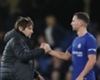Chelsea boss Antonio Conte and Danny Drinkwater