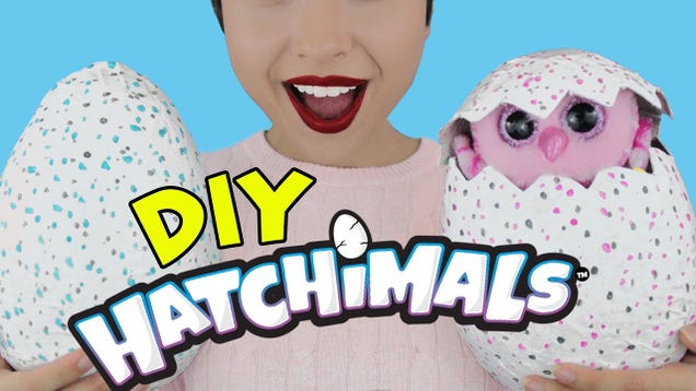 This Video Shows You How to Make Your Own DIY “Hatchimal” Egg