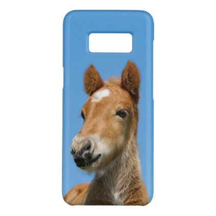 Cute Icelandic Horse Foal Pony Head Front Photo *. Case-Mate Samsung Galaxy S8 Case
