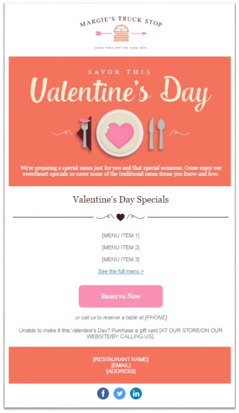 Valentine's day email 4