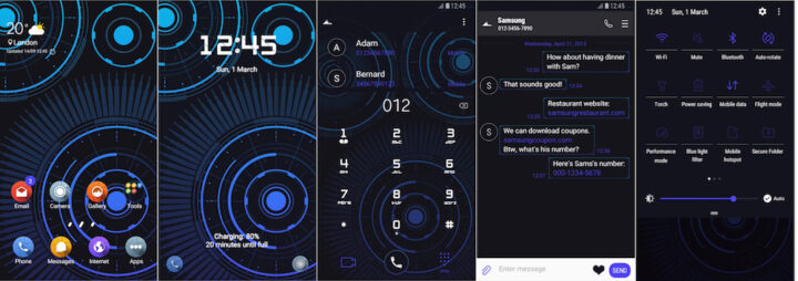 Samsung Galaxy Theme - [Soni] Atomic UI