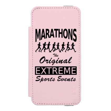 MARATHONS, the original extreme sports events Wallet Case For iPhone SE/5/5s