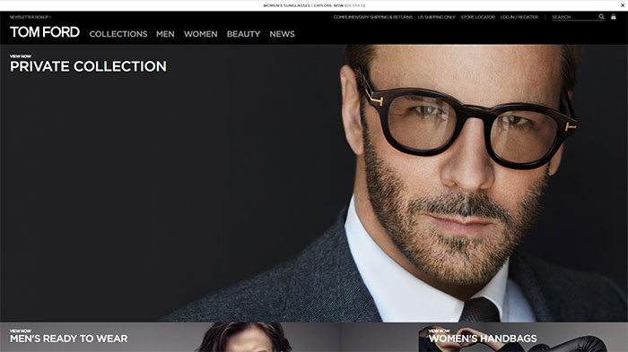 tomford.com_ Negative Space Design: What it is, Logos and Art Use