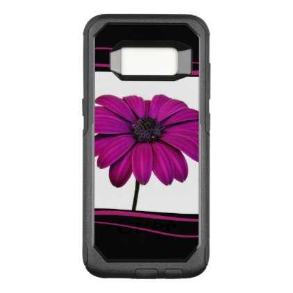 Beautiful pink Daisy Flower OtterBox Commuter Samsung Galaxy S8 Case