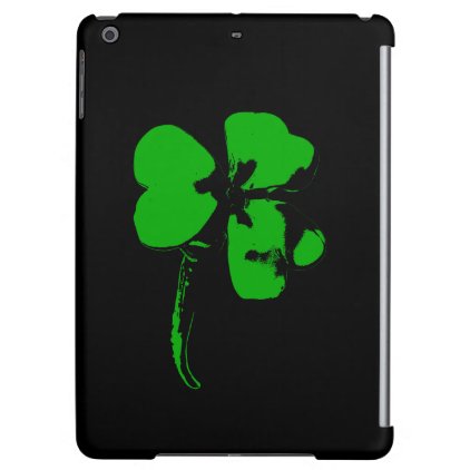 St. Patrick's Day Green Clover - iPad Cases
