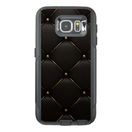 Black &amp; Gold Geometric Pattern OtterBox Samsung Galaxy S6 Case