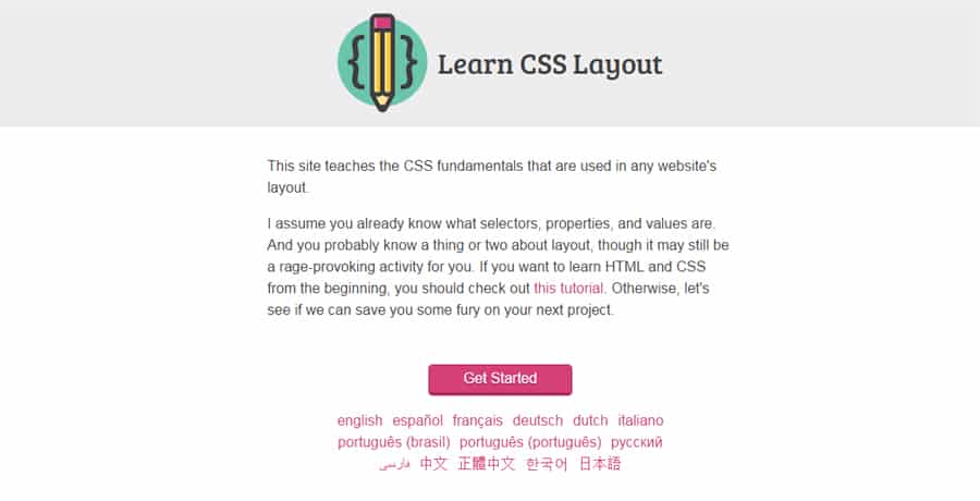 3. Learn CSS Layout