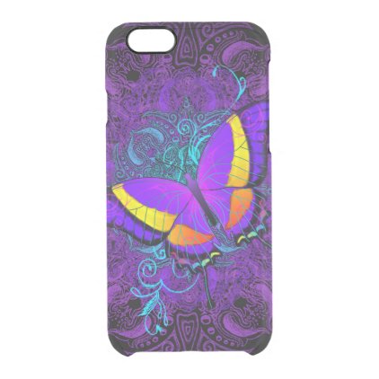 Butterfly Delight Clear iPhone 6/6S Case