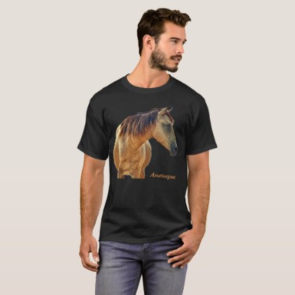 Wild buckskin of Assateague t-shirt