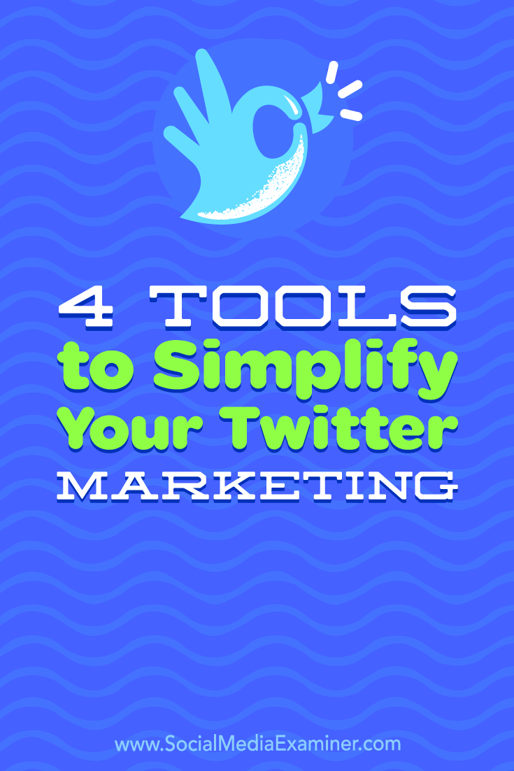 Discover four tools to help you get more out of Twitter while spending less time on the platform. 