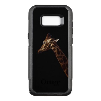 Solo Giraffe On Black, OtterBox Commuter Samsung Galaxy S8+ Case