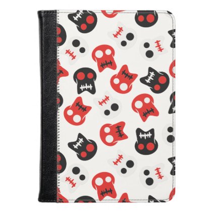 Comic Skull colorful pattern Kindle Case