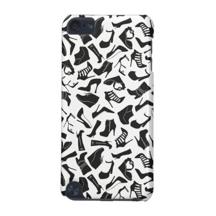 Pattern black Women's shoes iPod Touch 5G Cover