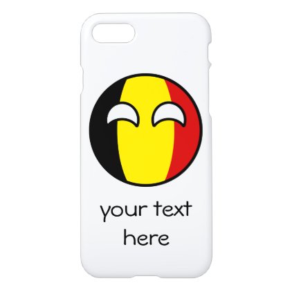 Belgium Countryball iPhone 7 Case