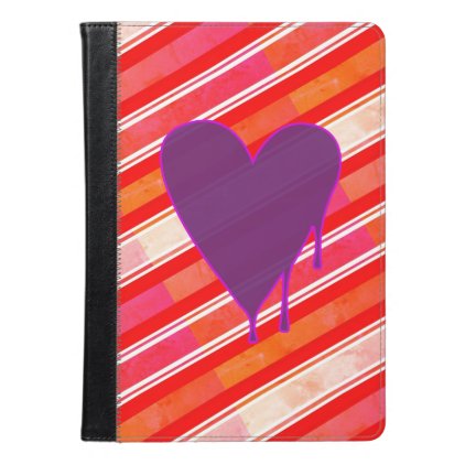 Melting Heart Purple iPad Air Case