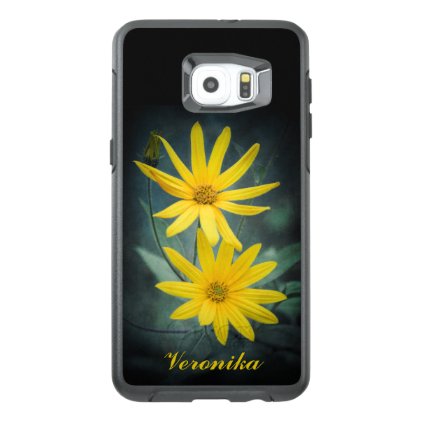Two yellow flowers of Jerusalem artichoke OtterBox Samsung Galaxy S6 Edge Plus Case