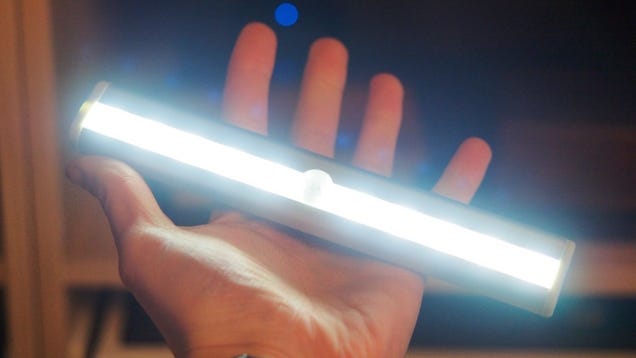 Stick Two Of These Ridiculously Popular Motion Lights In Your Closets For $15