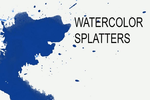 Watercolor-Splatters---Free-Photoshop-Brushes-at-Brusheezy!