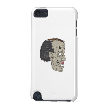 Zombie Head Side Drawing iPod Touch (5th Generation) Cover