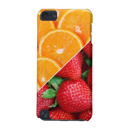 Oranges & Strawberries Collage iPod Touch (5th Generation) Cover