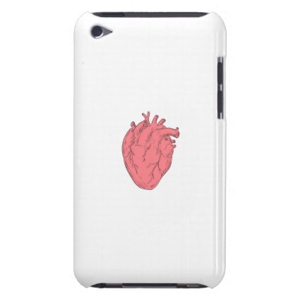 Human Heart Anatomy Drawing iPod Touch Case-Mate Case