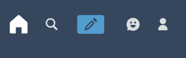 In a helpful little update rolling out now, Tumblr added a new human being icon that takes users directly to their own Tumblr profiles.