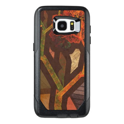 Beautiful Fractal Collage of an Origami Autumn OtterBox Samsung Galaxy S7 Edge Case